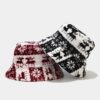 O1CN01JHzYxZ2AbGq4kJUCN_2496528221-0-cib Wholesale Cotton Christmas Deer Pattern Bucket Hat