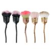 Wholesale Rose Flower Large Soft Bristle Makeup Brush