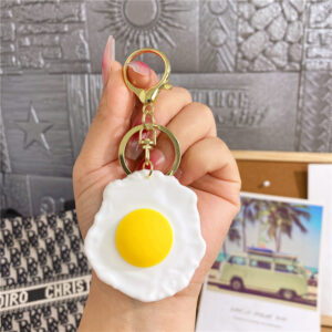 Hardware chain + poached egg