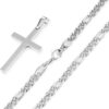 O1CN01JLIrM81E3c0v6cZJC_2211909900296-0-cib Wholesale Stainless Steel Cuban Chain Cross Necklaces