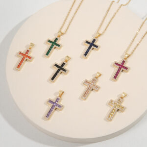 O1CN01JLg9jT1XXop2td0Yh__2208426382934-0-cib Wholesale Copper Cross Pendant Necklace
