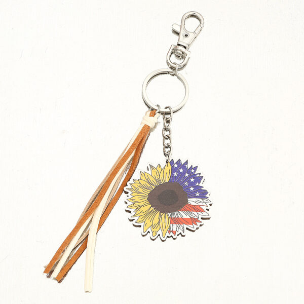 Wholesale Independence Day Metal Keychain