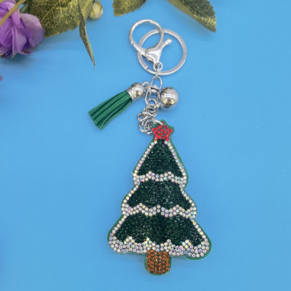 O1CN01JPTw2c1a87XLqC0sz_2214423013284-0-cib Wholesale Christmas Tree Diamond Keychain