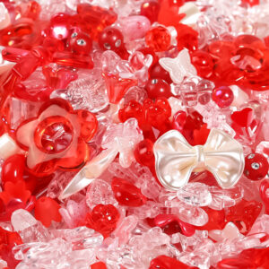 Red / About 500 g/bag (mixed at random)