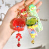 O1CN01JQ0KD01k48HVs27mI__2211846614629-0-cib Wholesale Creative Oiled Butterfly Wind Chime Keychain