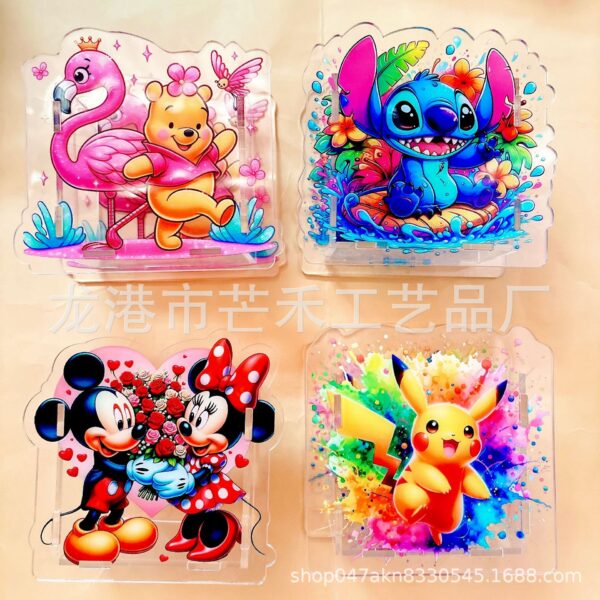 Wholesale 10cm Cartoon DIY Acrylic Pen Holder OLY Exclusive