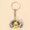 Wholesale Alloy Detachable Sunflower Keychain