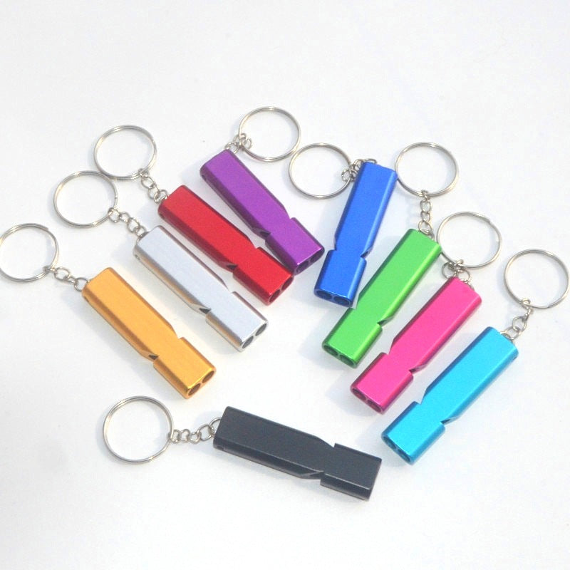 Wholesale Aluminum Alloy Outdoor Lifesaving Whistle