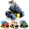 Wholesale of Children's Toys, Four-wheel Drive Inertia Stunt Plastic Off-road Vehicles