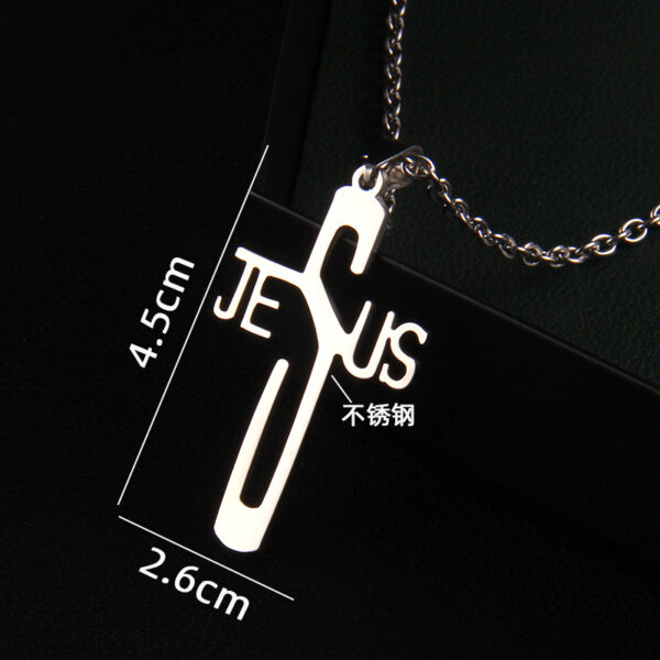 Wholesale Cross Stainless Steel Necklace