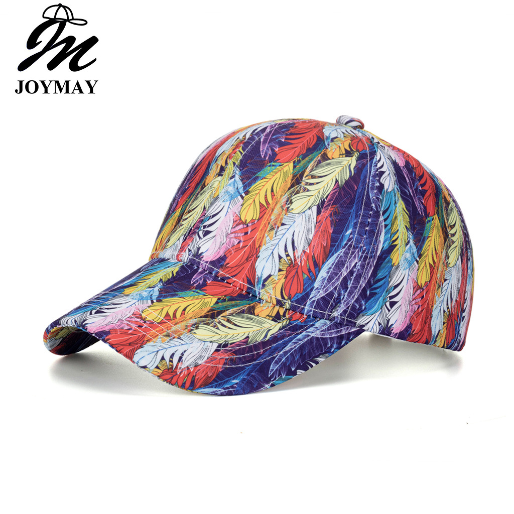 Wholesale European and American new printed tie-dyed baseball graiti peaked cap men and women gradient color sun protection sun hat B1111