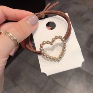 Alloy love headband-coffee love