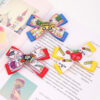 Wholesale Fabric Kids Bow Hair Clips