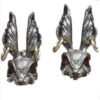 Wholesale Gothic Copper Red Eye Rabbit Earrings