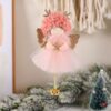 Wholesale Christmas Plush Yarn Skirt Angel Pendant Cute Doll Pendant
