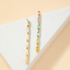 Wholesale Pendant Color Diamond Alloy Earrings