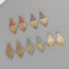 Wholesale Bohemian Handmade Retro Ethnic Style Sumi Pearl Earrings