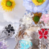 Wholesale Heavy Industry Butterfly Crown Tassel Soft Clay Diamond Ball