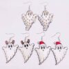 O1CN01JhXUzN2CFreTzqitY_2207539588445-0-cib Wholesale Christmas Ghost Acrylic Christmas Hat Lanterns Christmas Earrings
