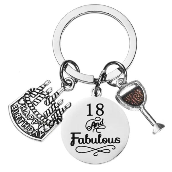 O1CN01JiOeby1ar0KiML2uK_2215397203382-0-cib Wholesale Stainless Steel Birthday Gift Keychain