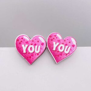 JE1199C / Wooden ear studs