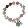 Wholesale Vintage Flower Crystal Beaded Bracelet