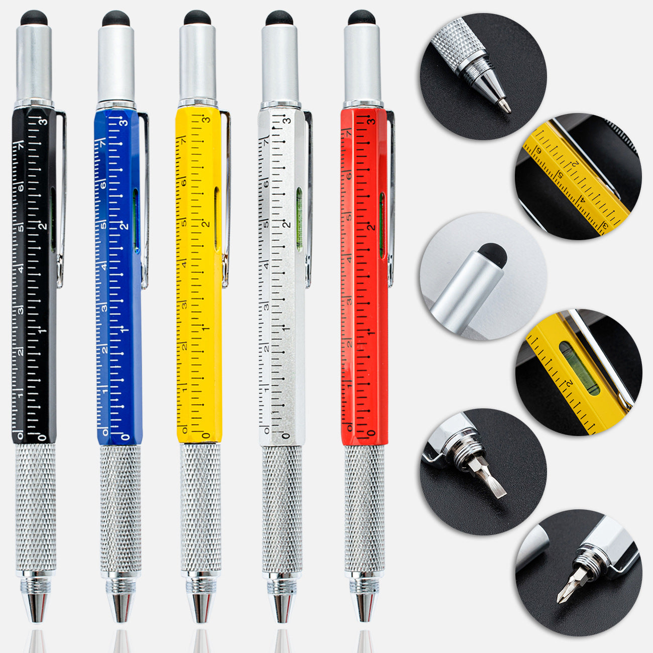 Wholesale Multifunctional Tool Pen Metal Ballint Pen
