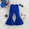 O1CN01JlkVMF1GNspY4IiMg_978260611-0-cib Wholesale Polyester Children's Solid Color Denim Bell Bottoms