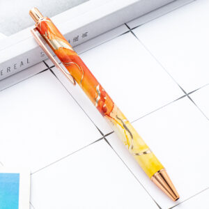 Bullet type 1.0 / Hot orange marble pattern