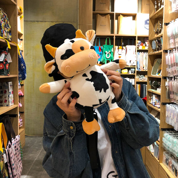 Wholesale Cute Cow Doll Plush Doll Crossbody Bag