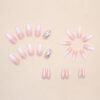 Wholesale Gradient Sweet Pink Nail Stickers