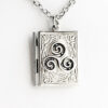 Wholesale Book Lock Photo Pendant Creative Necklace