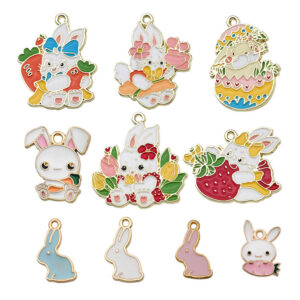 Mix 10 Easter Bunny suit -10 models each 1-22g-SN638 / Drip Easter Series