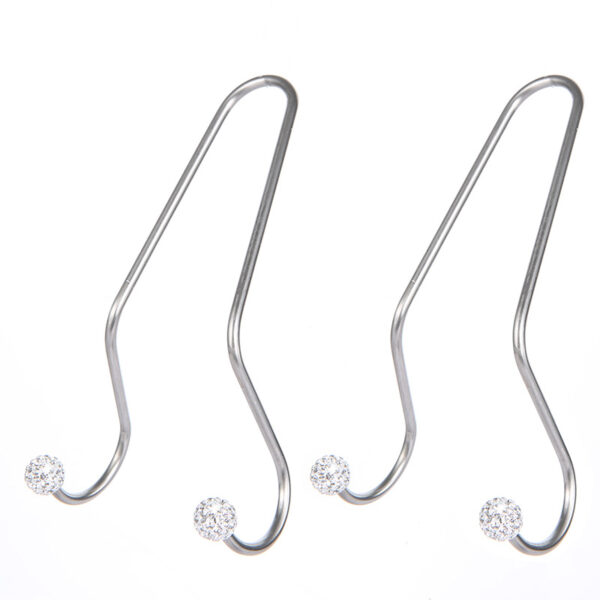 Wholesale Diamond Inlaid Seats Headrests Multifunctional Hooks Concealed Storage Stainless Steel Hooks