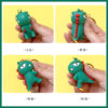 Wholesale Silicone Dinosaur Creative Keychain