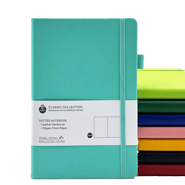Wholesale Paper A5 Strap Business Office Book Student Ledger Notebook