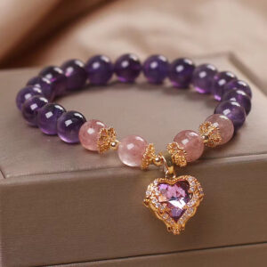 O1CN01JxfcZu27lOicqE7UV__2212914117837-0-cib Wholesale of Heart of the Sea Amethyst Beaded Bracelet