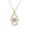 Wholesale Hand Of Fatima Pendants Alloy Necklaces