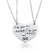 Wholesale Mom's Baby Mother's Day Gift Lettering Titanium Steel Necklace