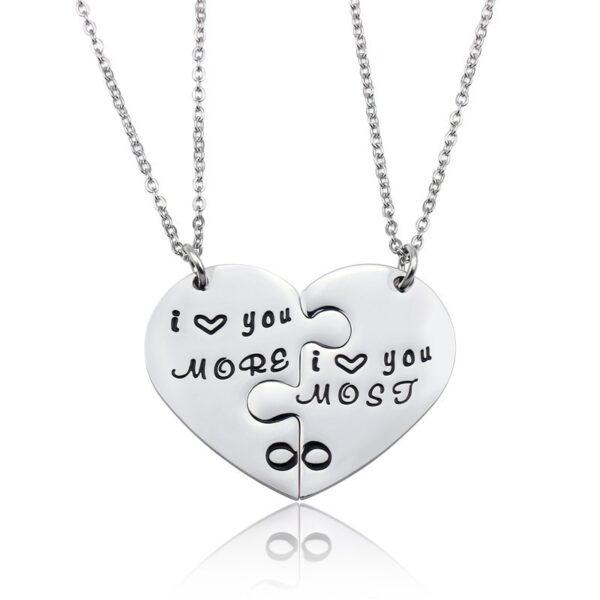 Wholesale Mom's Baby Mother's Day Gift Lettering Titanium Steel Necklace