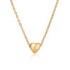 Wholesale Stainless Steel Heart Gold Plated Necklaces