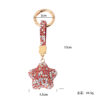 Wholesale PU Diamond Star Keychain
