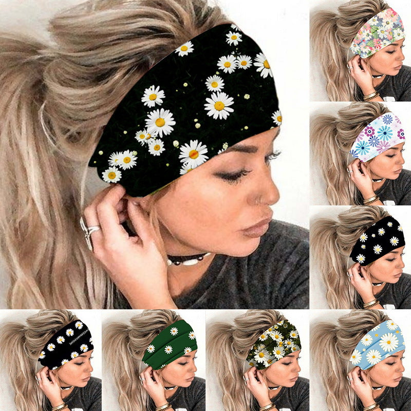Wholesale Chrysanthemum fs Cloth Headband