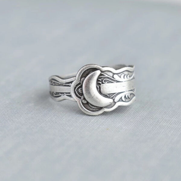 O1CN01K5vF791yuiG2fuySU_4284496639-0-cib Wholesale Alloy Vintage Temu Moon Flower Ring