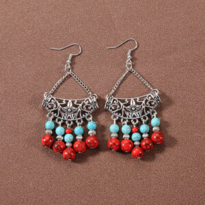 7-antique turquoise earrings