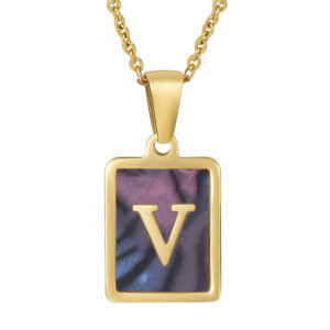 (including chain) color shell V / 18K