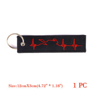 red electrocardiogram / 13*2.8CM