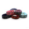 Wholesale Leather Inlaid Gravel Bracelet