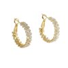 O1CN01KARIJe1o5k7u1gr5H_2200827845174-0-cib Wholesale Geometric Circle Wheat Ear Zircon Earrings