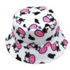 O1CN01KAyEf61ybvzdw2nkI_2211216796598-0-cib Wholesale Cow Print Cotton Bucket Hat